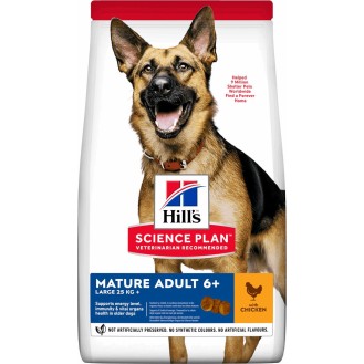 Hill's Science Plan Mature Adult 6+ Active Longevity Large Breed 14kg Dry Food for Adult Large Breed Dogs with Chicken - Petshop