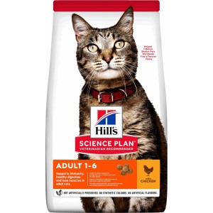 Hill's Science Plan Adult 1-6 Dry Food for Adult Cats with Chicken 1.5kg - Petshop