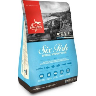 Orijen Six Fish Grain Free Dry Dog Food 2kg - All Breeds Fish Formula