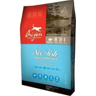Orijen Six Fish Dry Grain Free Adult Cat Food 0.34kg