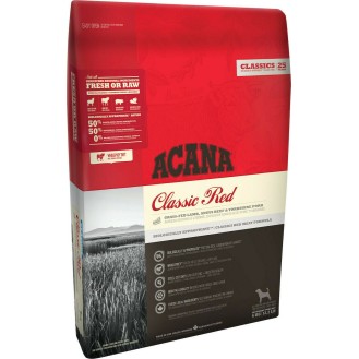 Acana Classic Red Grain Free Dry Dog Food 9.7kg - Lamb, Beef, and Pork - All Breeds