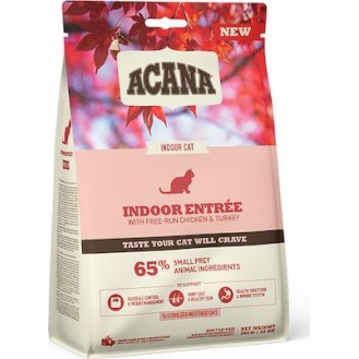 Acana Indoor Entrée Dry Grain Free Adult Cat Food with Turkey 0.34kg