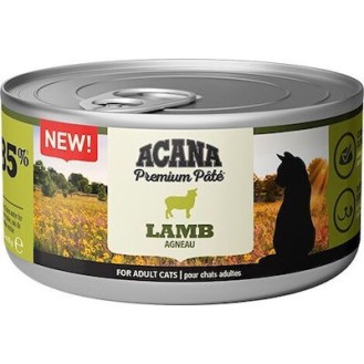 Acana Premium Pate Wet Food for Adult Cats - Lamb Flavor - 1pc 85g Can