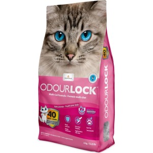 Odour Lock Cat Litter Baby Powder Clumping 12kg - Petshop