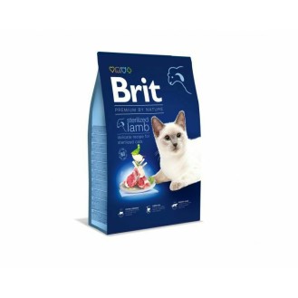 Brit Premium By Nature Sterilized Dry Food for Adult Sterilized Cats with Lamb 1.5kg - Petshop
