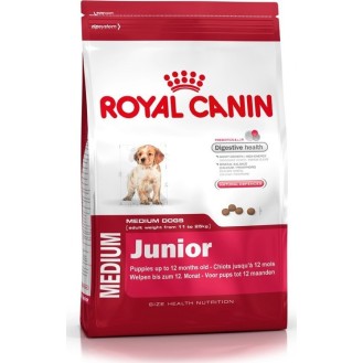 Royal Canin Puppy Medium 15kg Dry Food for Medium Breed Puppies with Corn / Poultry - Petshop
