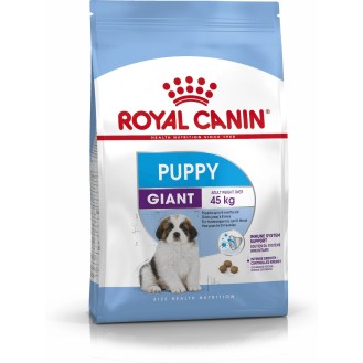 Royal Canin Puppy Giant 15kg Dry Food for Large Breed Puppies with Corn, Poultry, and Rice - Petshop