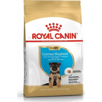 Royal Canin Puppy German Shepherd 12kg Dry Food for Large Breed Puppies with Vegetables, Poultry, and Rice - Petshop