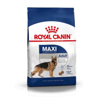 Royal Canin Maxi Adult 15kg Dry Food for Adult Large Breed Dogs with Maize, Poultry, and Rice