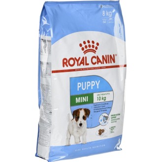 Royal Canin Mini Puppy 8kg Dry Food for Small Breed Puppies with Corn, Poultry, and Rice