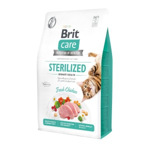 Brit Care Sterilized Urinary Health 400g - Premium Pet Food for Cats with Special Dietary Needs