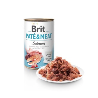 Brit Paté & Meat / Salmon 400gr - Premium Petshop E-Commerce