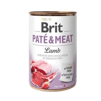 Brit Paté & Meat Lamb 400gr - Premium Petshop Lamb Paté and Meat for Your Beloved Pets