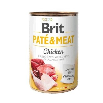 Brit Paté & Meat Chicken 400gr - Premium Petshop Product