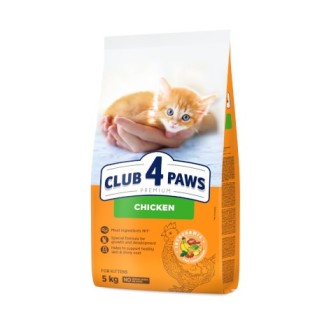 Club 4 Paws Premium Kitten Chicken Dry Pet Food 5kg