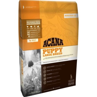Acana Puppy Large Breed 17kg Dry Food for Large Breed Puppies Grain Free with Turkey / Chicken - Petshop