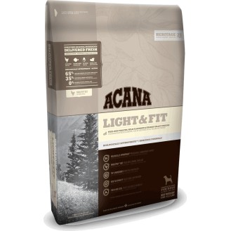 Acana Light & Fit 11.4kg Dry Food for Adult Dogs Diet with Chicken / Meat