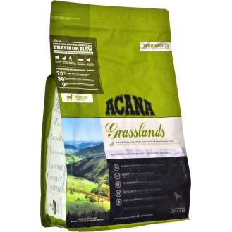 Acana Grasslands 11.4kg Grain Free Dry Dog Food with Lamb / Duck - Petshop