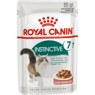 Royal Canin Instinctive 7+ Gravy 85gr - Premium Wet Cat Food for Senior Cats
