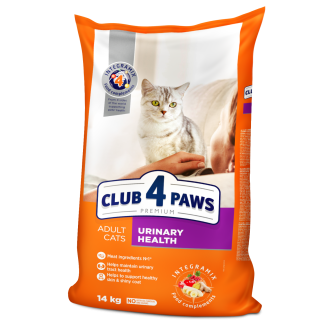 CLUB 4 PAWS Premium Urinary Health Dry Cat Food - 14 kg